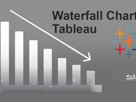 نمودار Waterfall Chart در نرم افزار تبلو Tableau