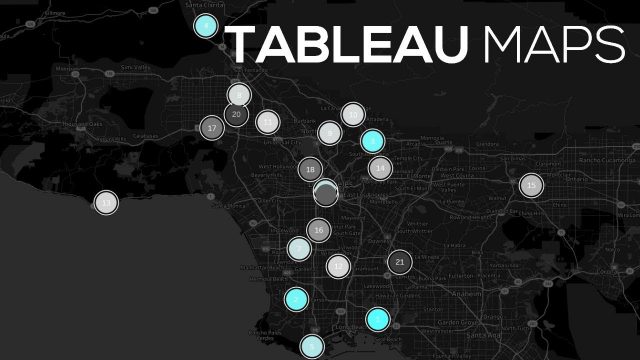 تعیین علائم جغرافیایی در تبلو Tableau