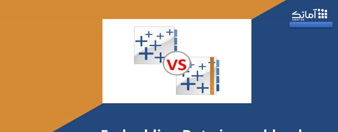 Embedding Data Vs Published Data sources - نرم افزار تبلو (Tableau)