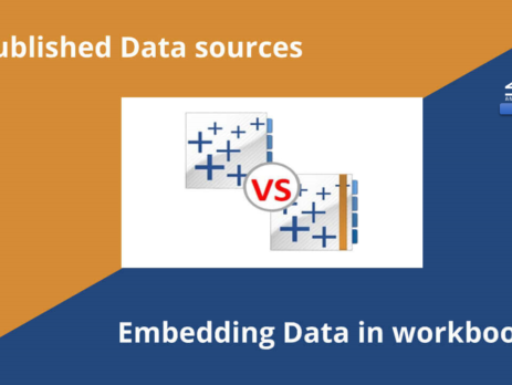 Embedding Data Vs Published Data sources - نرم افزار تبلو (Tableau)