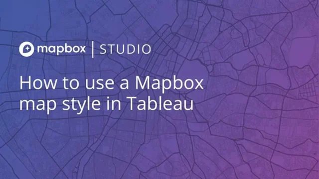 use mapbox in tableau (تبلو)