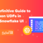 استفاده از Python در محیط Snowflake - پایتون