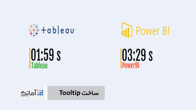 مقایسه Tableau با PowerBI - ایجاد Tooltip