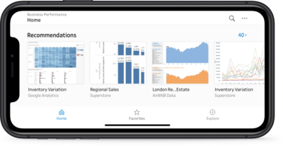 هوش تجاری موبایل (Mobile business intelligence)